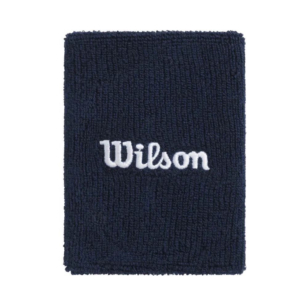 Wilson Wide Terry Wristbands Classic Navy — Extended Coverage Performance - image 1