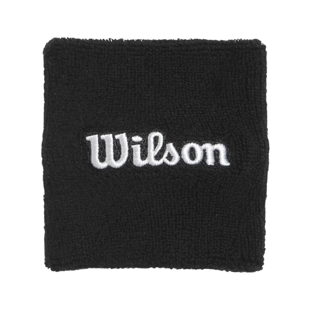 Punho Wilson Wristband Black — Controlo de Suor Profissional - imagem 1