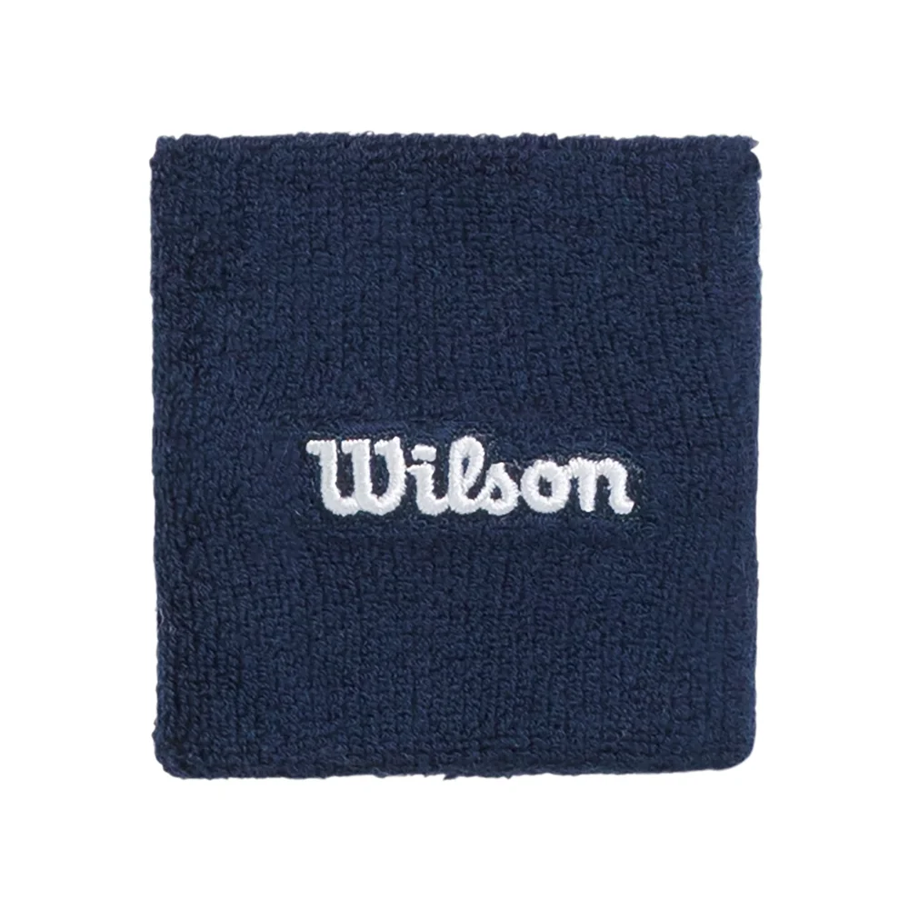 Wilson Wristband Classic Navy — High-Absorbency Tennis Wristband - image 1