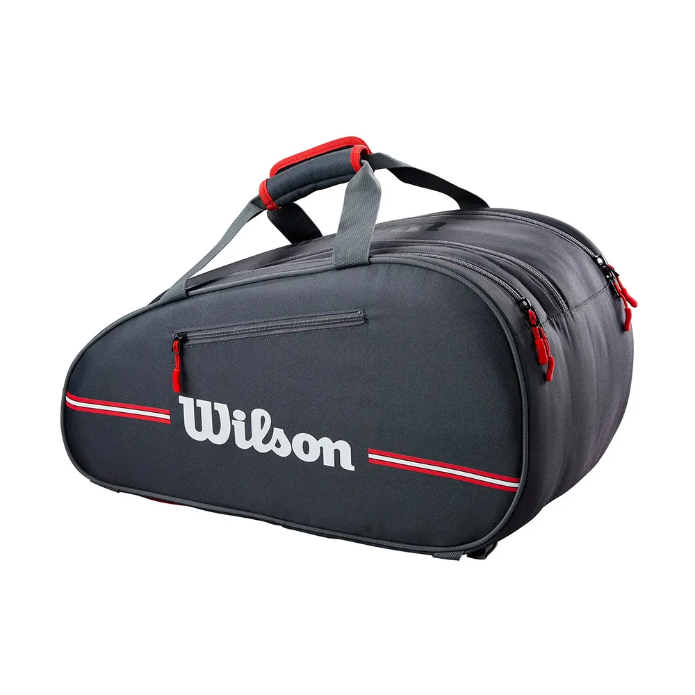 Wilson Team Black — men’s medium padel bag for 4 rackets - image 2