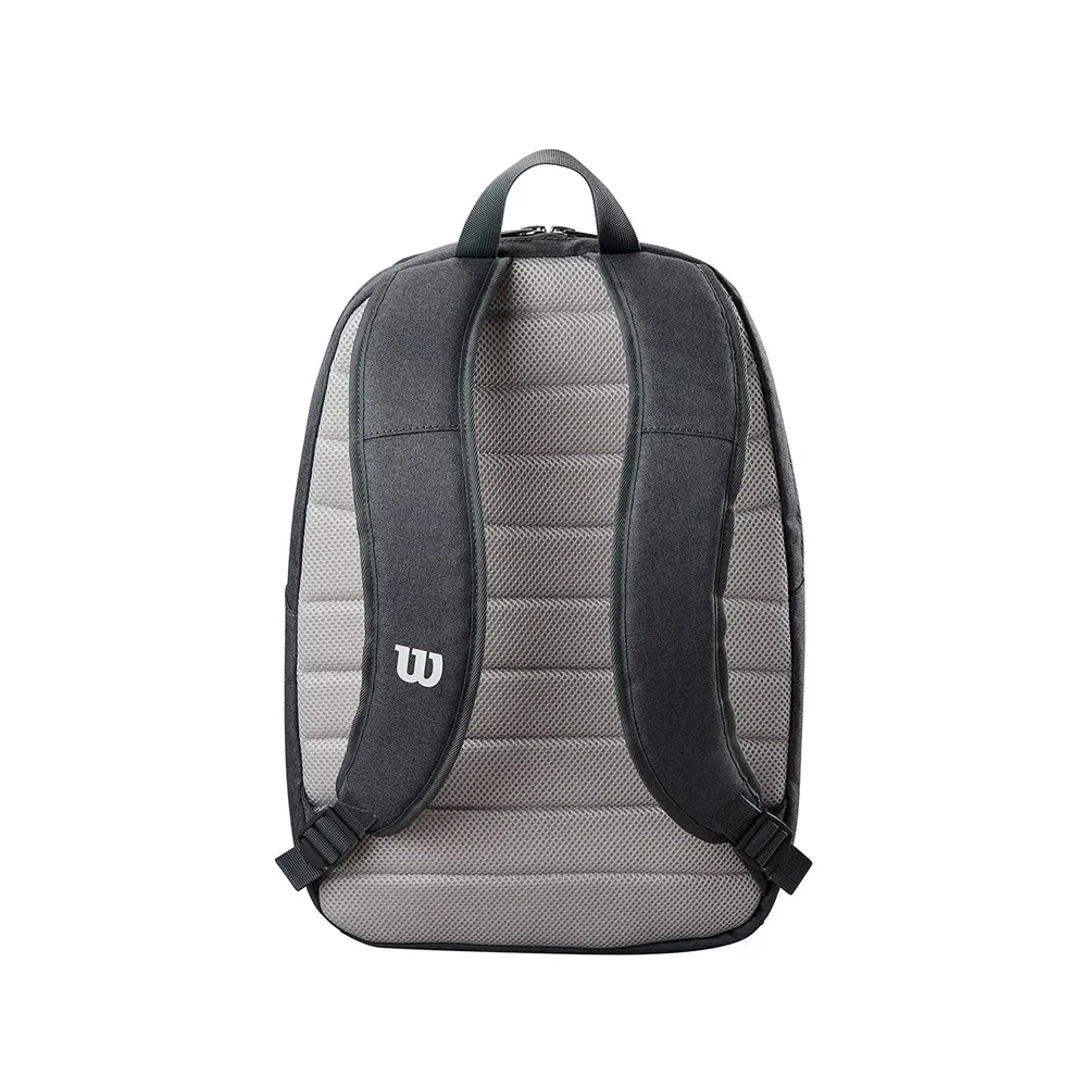 Wilson Backpack Tour Black 2025 — mochila unissexo preta com forro vermelho interior - imagem 3