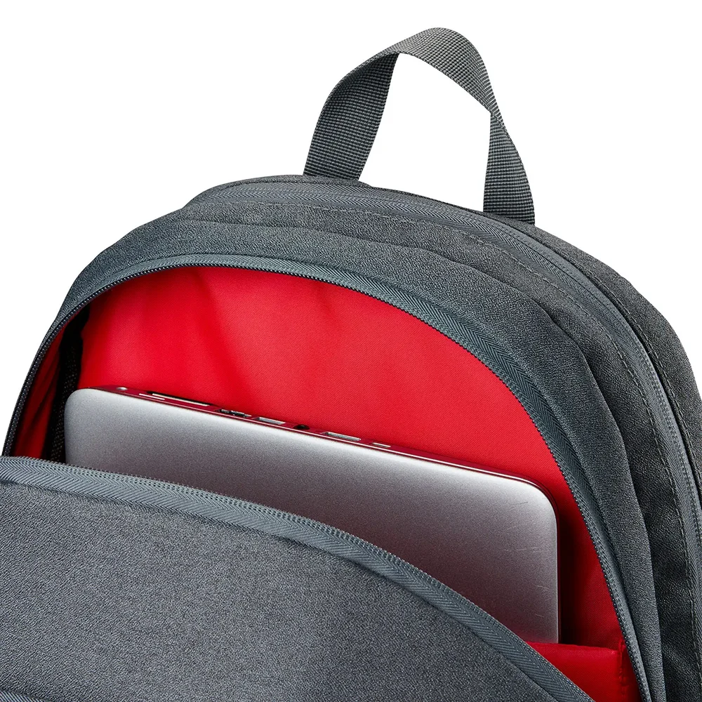 Wilson Backpack Tour Black 2025 — mochila unissexo preta com forro vermelho interior - imagem 5