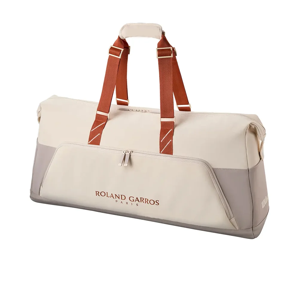 Wilson Roland Garros 2025 Large Duffle Bag – bolsa desportiva Wilson premium para padel e ténis - imagem 1