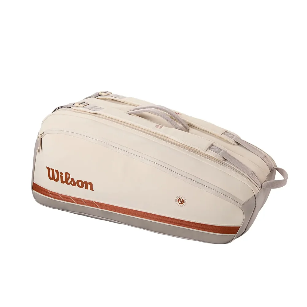 Wilson Super Tour 9 2025 – bolsa elegante para 9 raquetes com Thermoguard - imagem 1