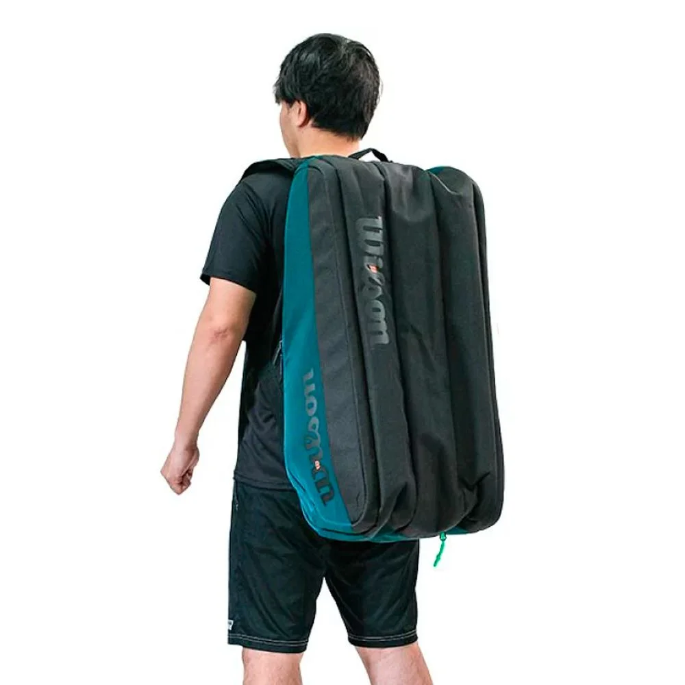 Wilson Racket Bag Blade Super Tour 15 V9 — saco espaçoso com proteção Thermoguard - imagem 8