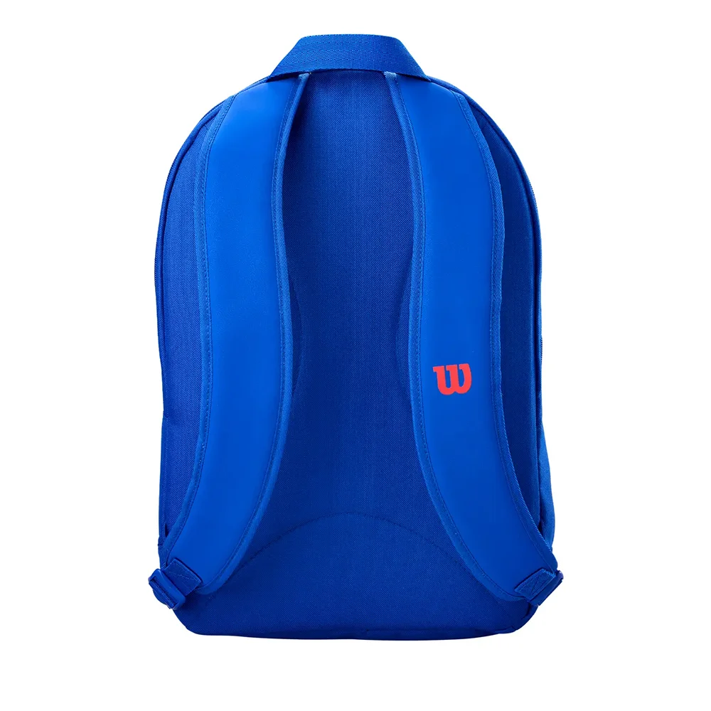 Wilson Backpack Ultra V5 Junior Blue – mochila compacta e resistente para jovens jogadores - imagem 2
