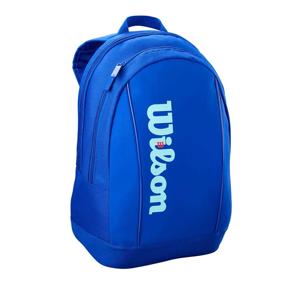 Wilson Backpack Ultra V5 Junior Blue – mochila compacta e resistente para jovens jogadores - imagem 1