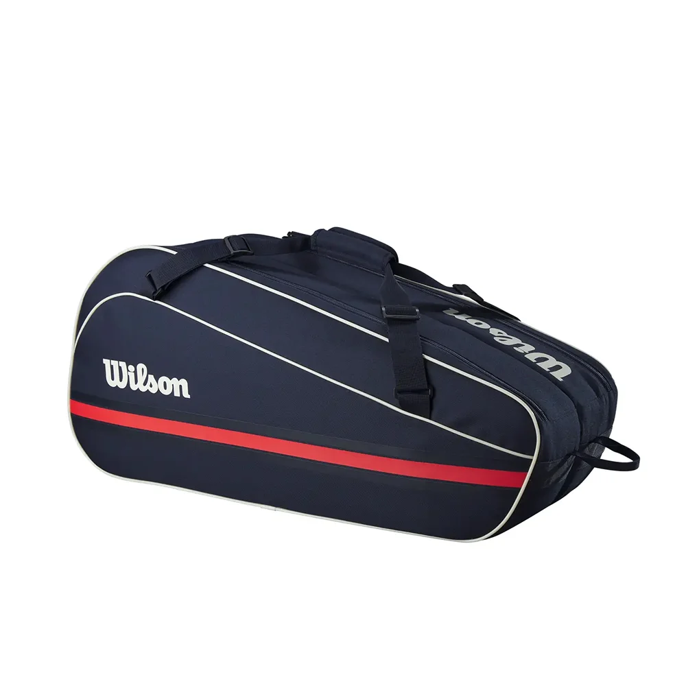 Wilson Racket Bag Team 6 2025 — mala desportiva resistente e espaçosa para padel e ténis - imagem 1