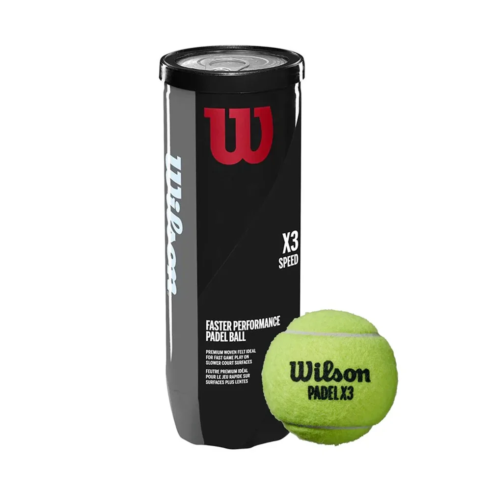 Wilson Padel Speed 3-Ball Tripack – up to 3x faster on slow courts - image 2