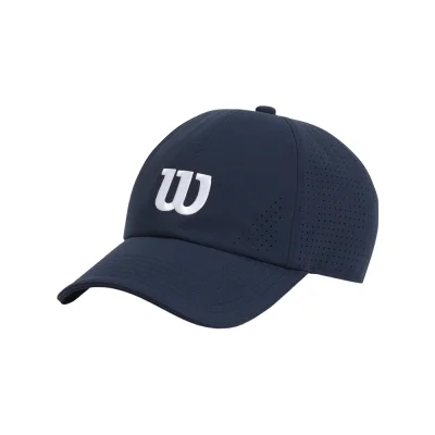 Wilson Active Perforated Cap White Navy