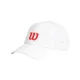 Boné Wilson Active Perforated Branco — Acessório Profissional de Ténis e Padel - imagem 1