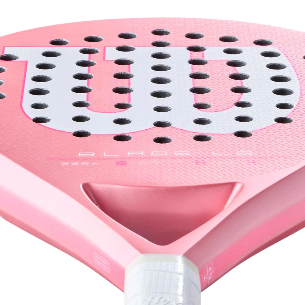 Raquete de Padel Wilson Blade LS V4 Pink 2026 – Leveza Ergonómica e Toque Macio - imagem 4