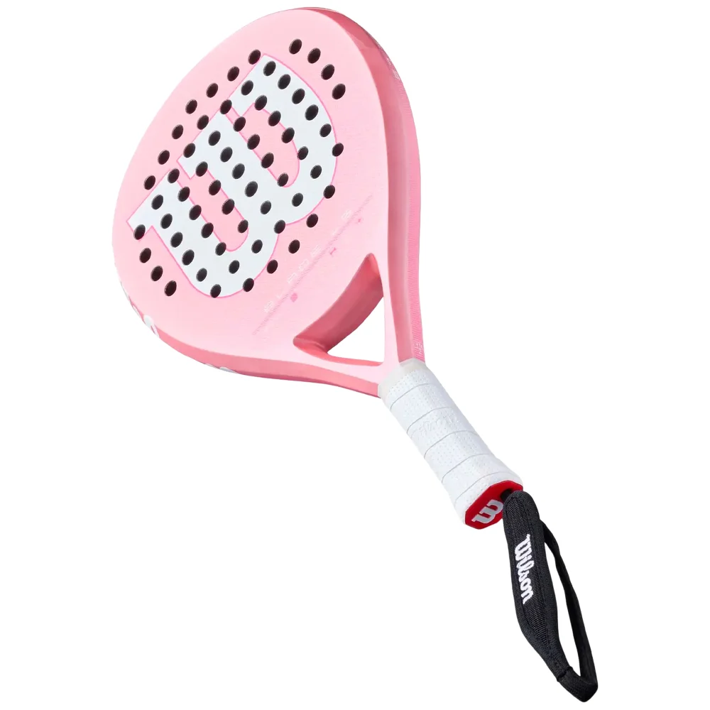 Raquete de Padel Wilson Blade LS V4 Pink 2026 – Leveza Ergonómica e Toque Macio - imagem 5