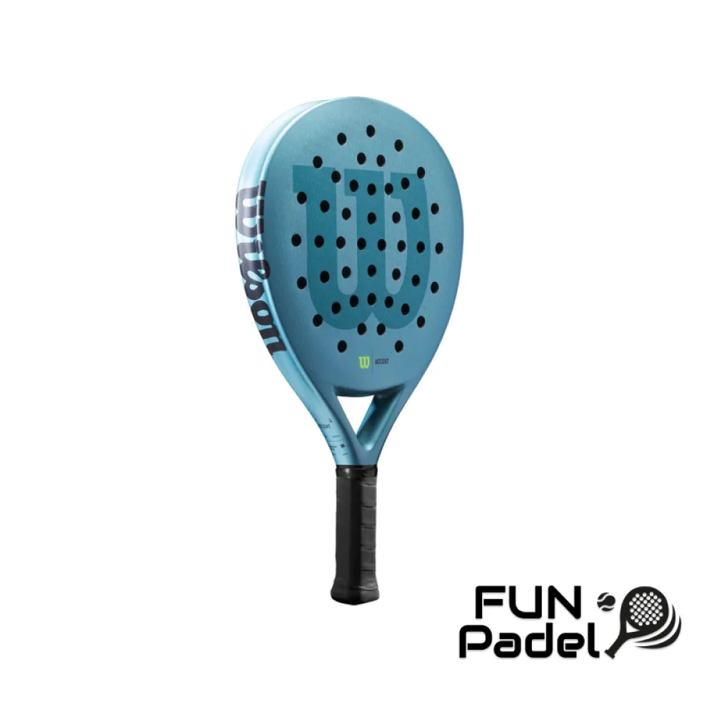 Wilson Accent LT Padel 2 Blue – Raquete Leve e Equilibrada para Controle e Potência - imagem 2
