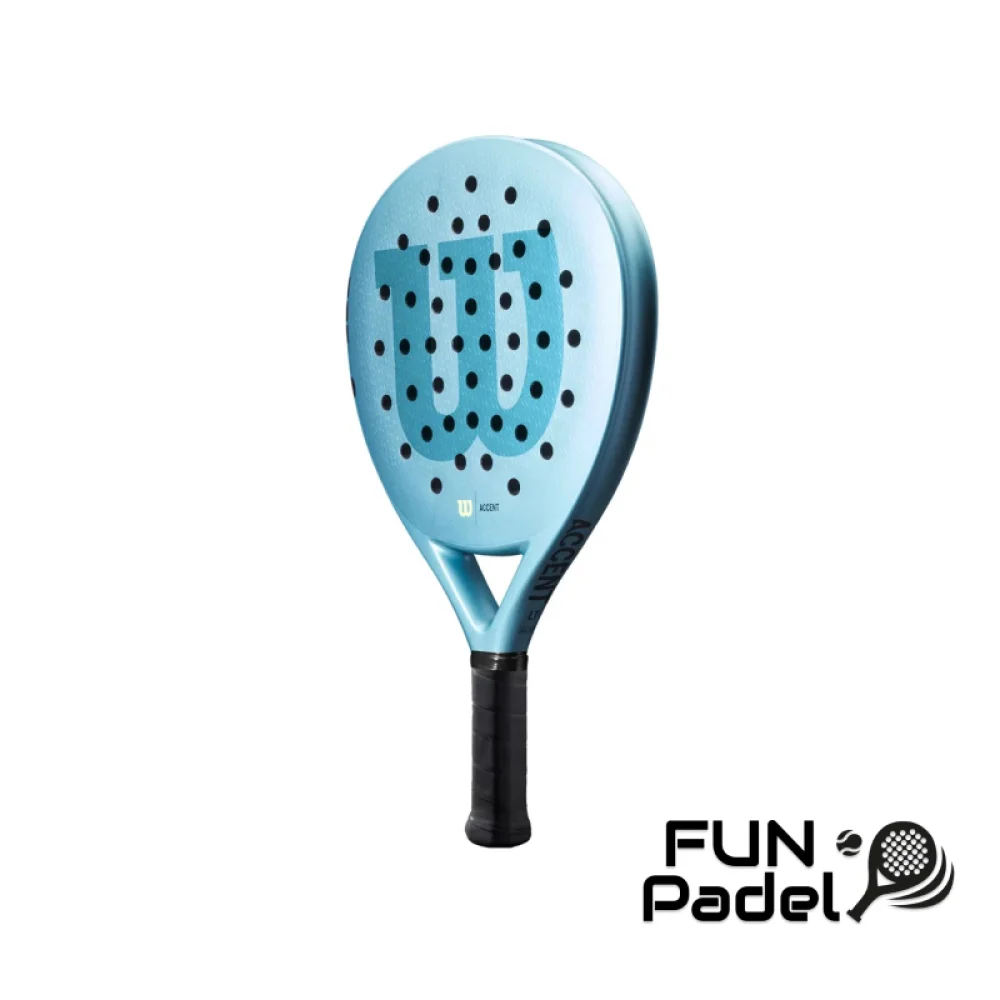 Wilson Accent LT Padel 2 Blue – Raquete Leve e Equilibrada para Controle e Potência - imagem 3