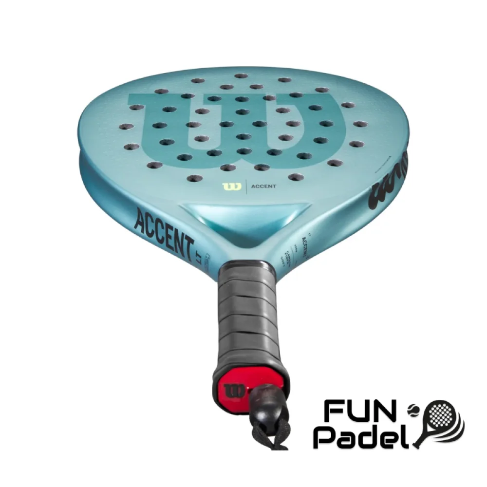 Wilson Accent LT Padel 2 Blue – Raquete Leve e Equilibrada para Controle e Potência - imagem 4