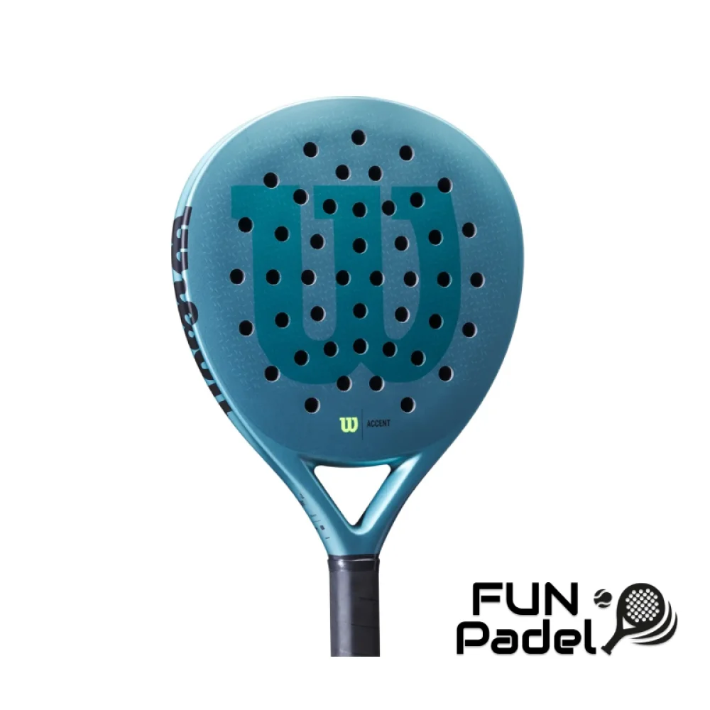 Wilson Accent LT Padel 2 Blue – Raquete Leve e Equilibrada para Controle e Potência - imagem 6