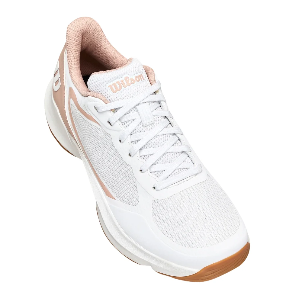 Wilson Hurakn Lite Women's White Rose — Ultra-Lightweight Padel Shoes - image 6