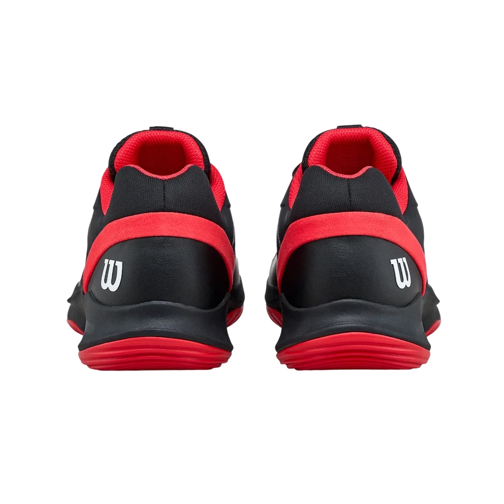 Wilson Hurakn Pro V2 Men's Black Red — Elite Speed Padel Shoes - image 2