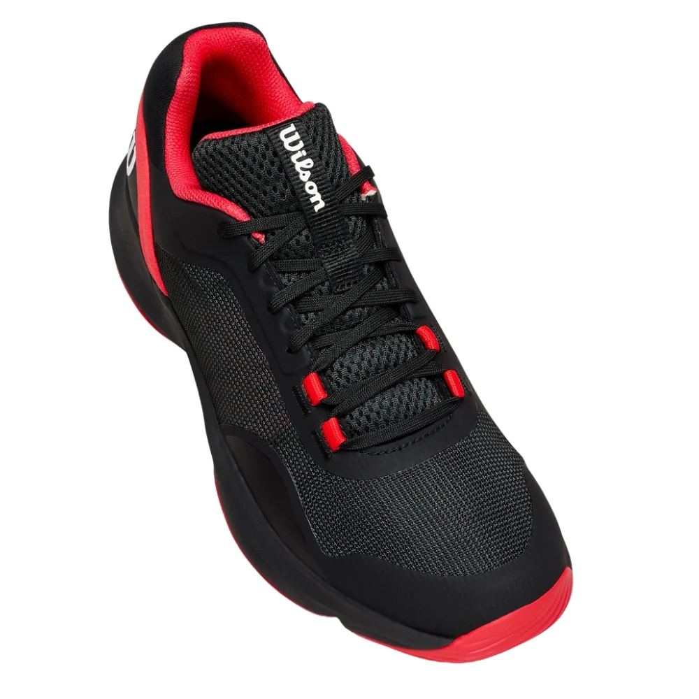 Wilson Hurakn Pro V2 Men's Black Red — Elite Speed Padel Shoes - image 5