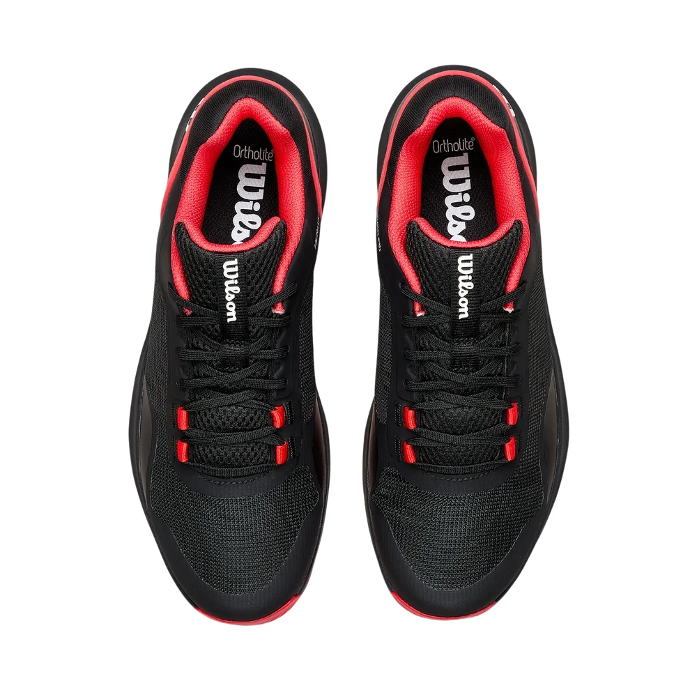 Wilson Hurakn Pro V2 Men's Black Red — Elite Speed Padel Shoes - image 7