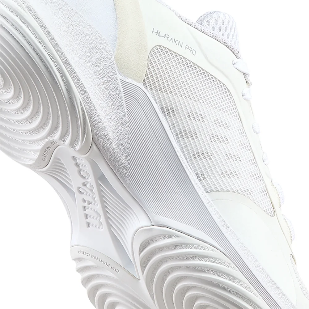 Wilson Hurakn Pro V2 Women's White Silver — Speed & Agility Padel Shoes - image 6
