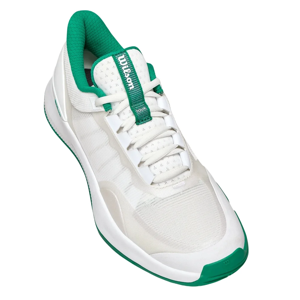 Wilson Intrigue Tour Women's White Green — Lightweight Performance Padel Shoes - image 4