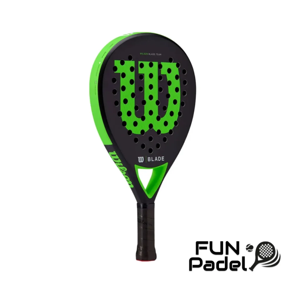 Wilson Blade Team V2 Black Raquete de Padel – Controlo, Potência e Conforto - imagem 2