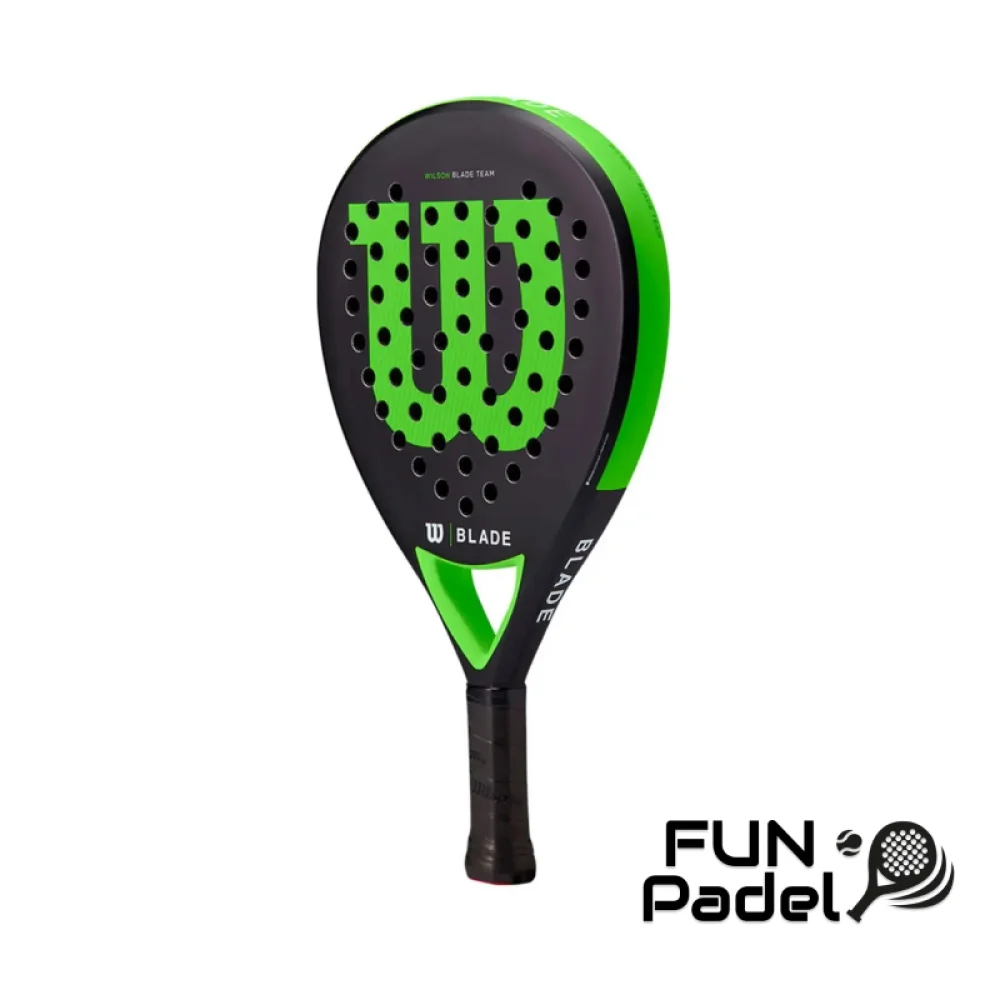Wilson Blade Team V2 Black Raquete de Padel – Controlo, Potência e Conforto - imagem 3