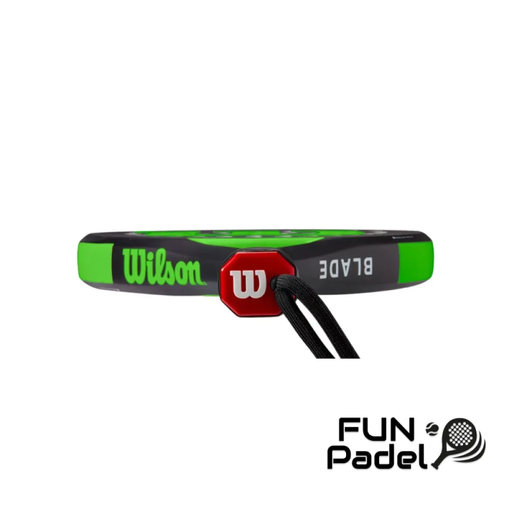 Wilson Blade Team V2 Black Raquete de Padel – Controlo, Potência e Conforto - imagem 4