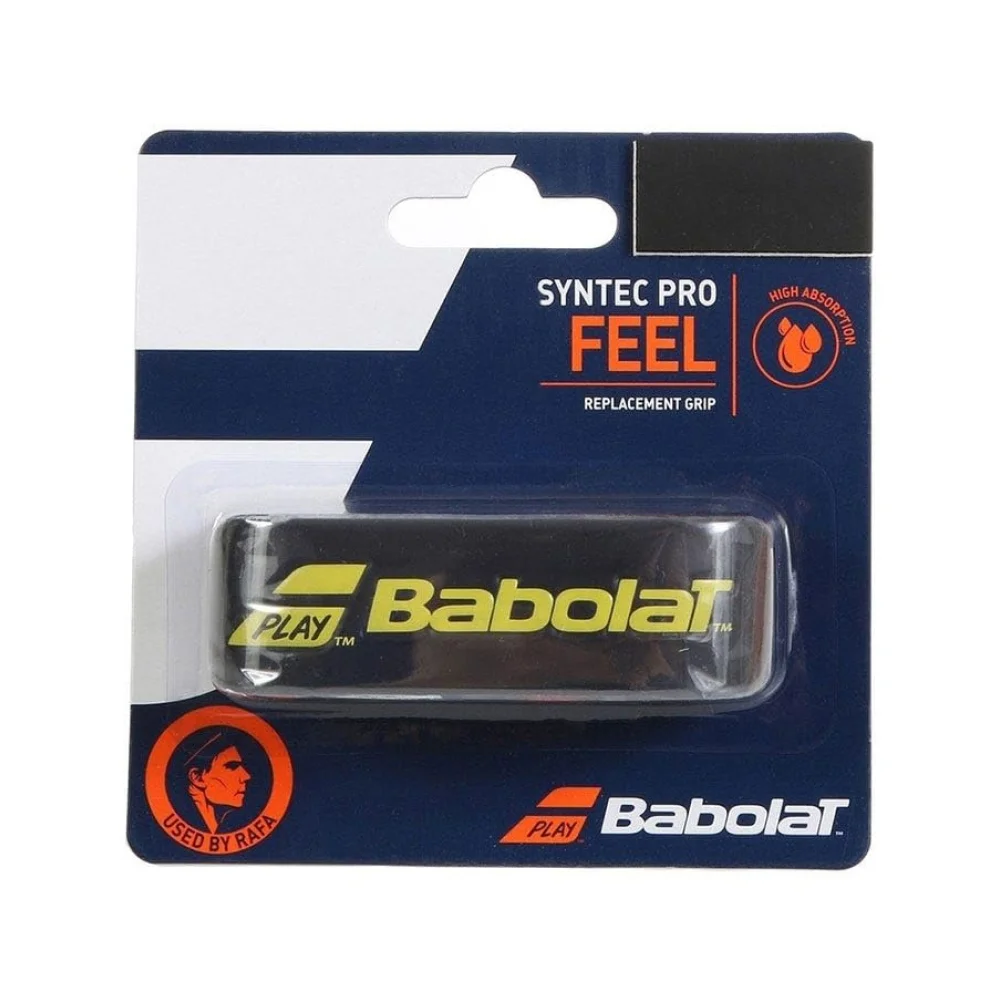Grip Babolat Syntec Pro X Black/Yellow — professional control and comfort - image 1