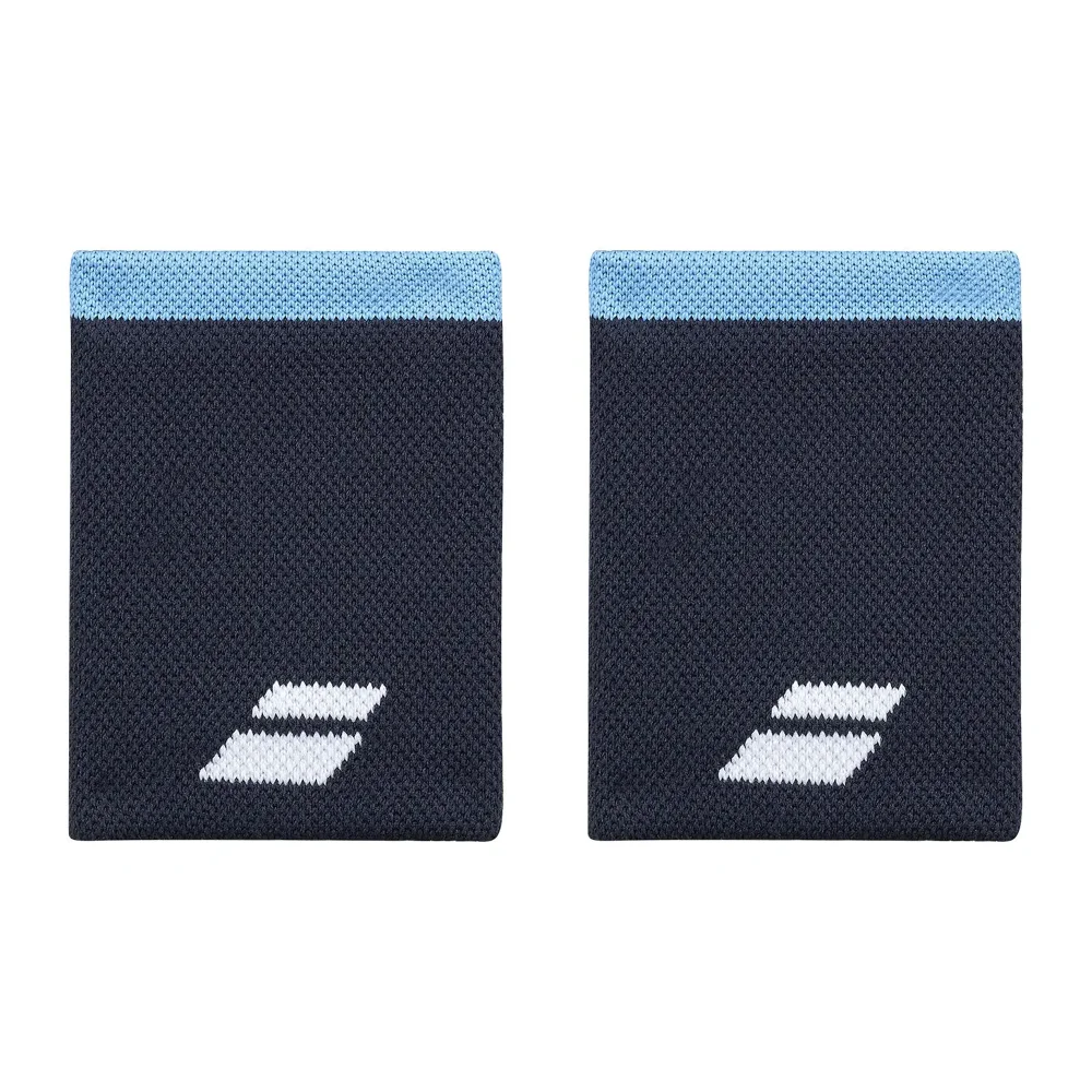 Babolat Logo Jumbo Wristband Blue — pulseira para máximo conforto - imagem 1