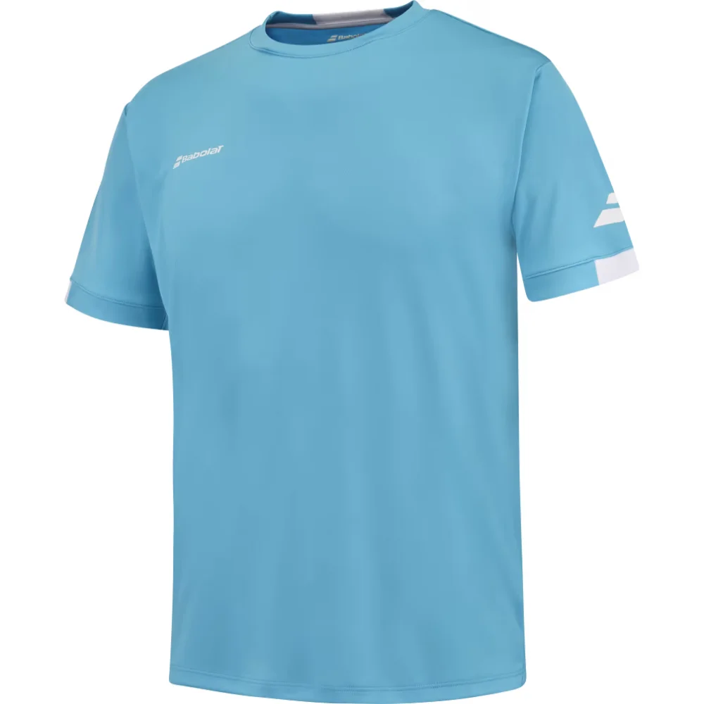 Babolat Play CN T-Shirt Cyan Blue — quick-dry performance comfort - image 2