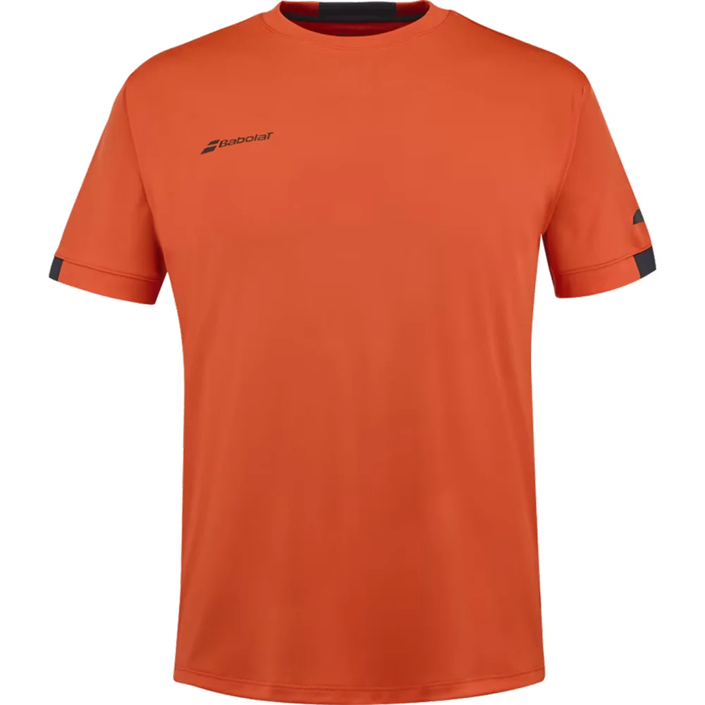 Babolat Play CN T-Shirt Cyan Red – professional men’s padel wear - image 1