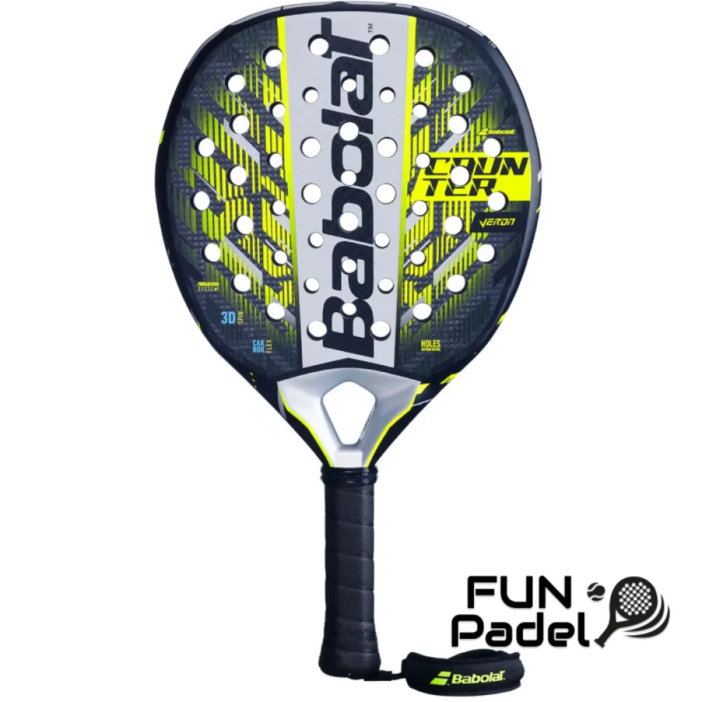 Babolat Counter Veron 2025 – Raquete de Padel Híbrida para Contra-Atacantes Estratégicos - imagem 1