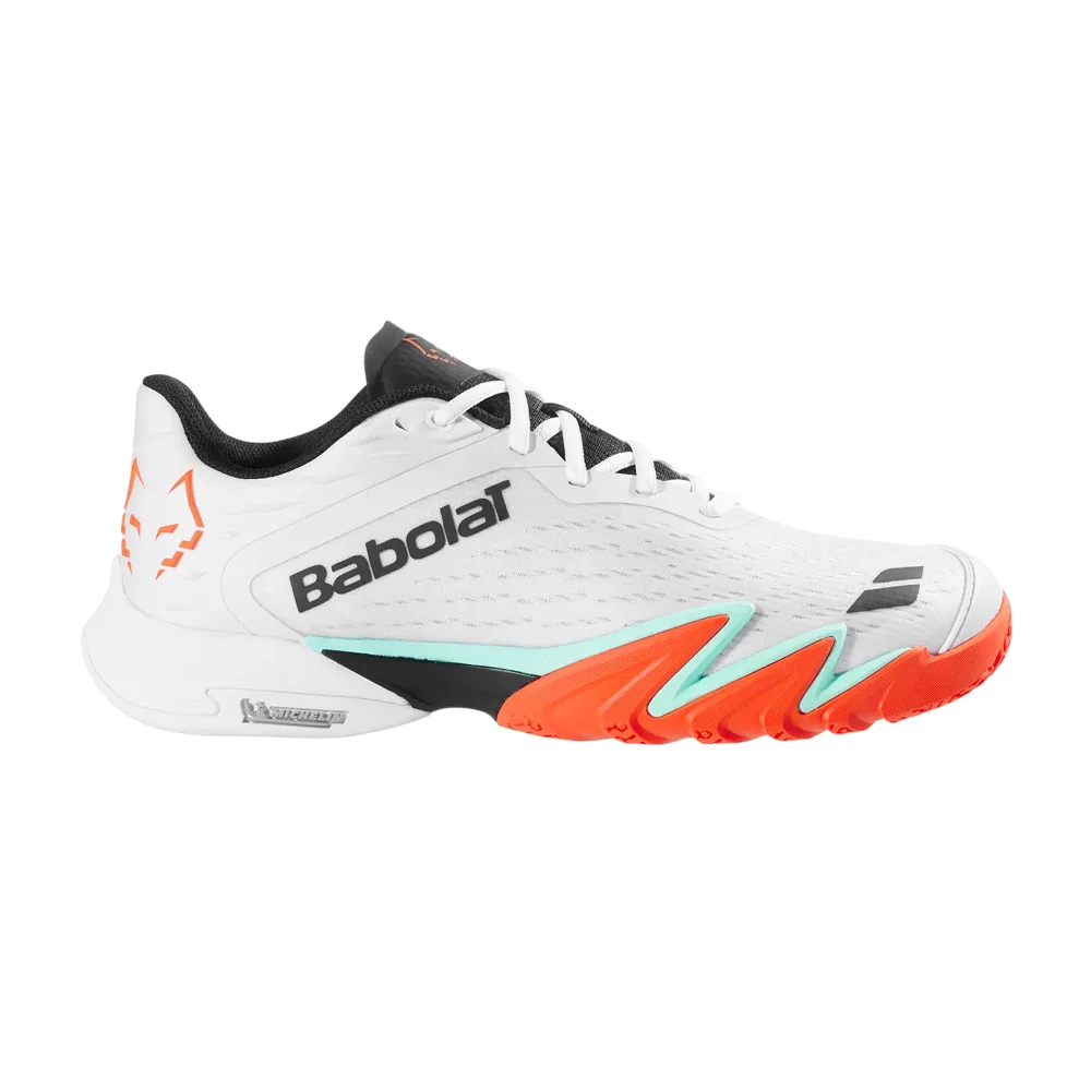 Babolat Jet Premura 3 Juan Lebron Men Branco Laranja - imagem 1