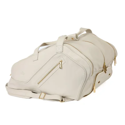 Cork Sports Bag Leather Thermo White Gold