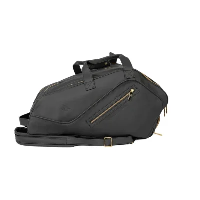 Cork Sports Bag Leather Thermo Black Gold