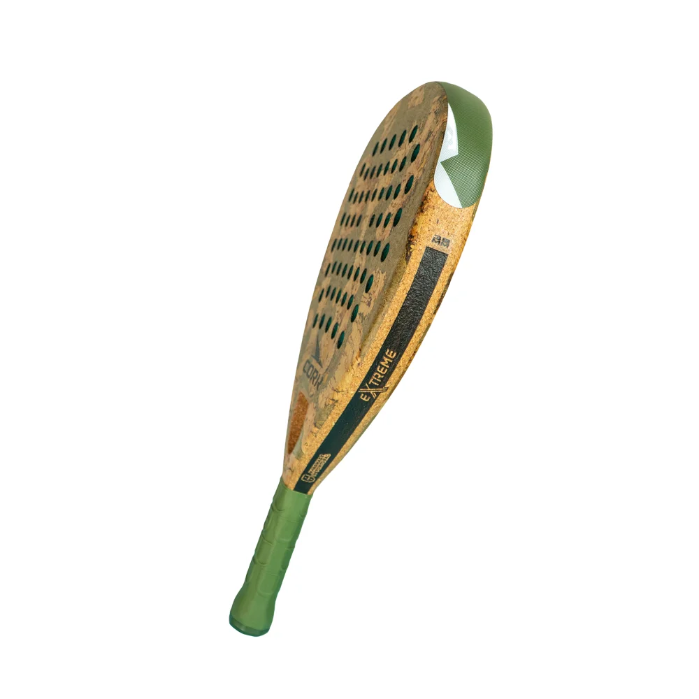 Cork Extreme Verde – Raquete de Padel Híbrida Profissional com Estrutura em Carbono e Núcleo de Cortiça - imagem 4